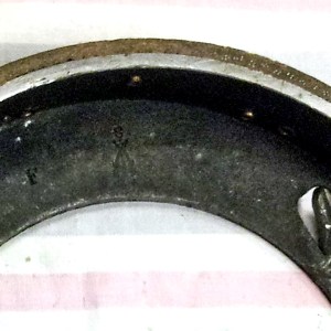 1929 BSA Sloper motorcycle brake shoe, stamped Model S
