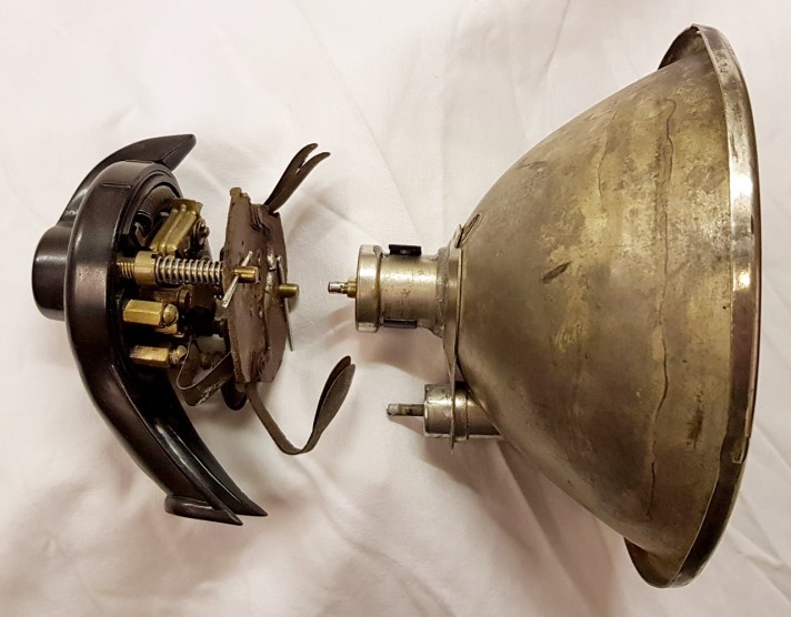 Lucas H52 Headlamp Assembly as fitted to BSA Sloper
